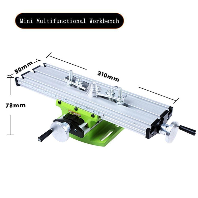 Mini-Tischbank-Schraubstock für Bohrmaschine, Fräsmaschine, unterstützt Position