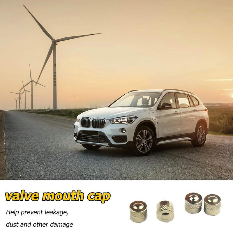 20pcs Copper Car Tire Valve Stem Air Caps Wheel Tyre Valve Caps Dust Covers