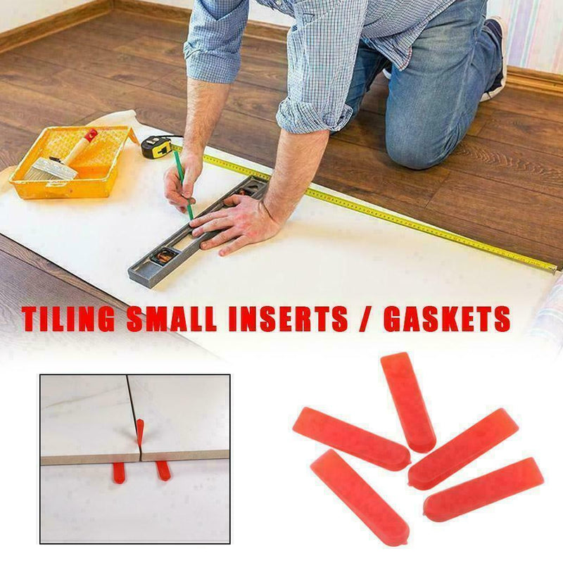 100PCS Tile Leveling System Levelling Clips, Wedges Sale For Wall Floor A4Q0
