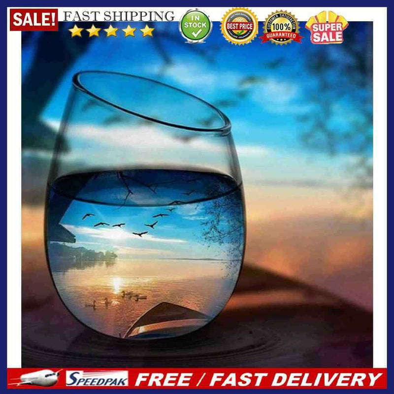 Frameless Cup Shot Oil Paint by Numbers Kit Gift Handpainted Artwork Wall C