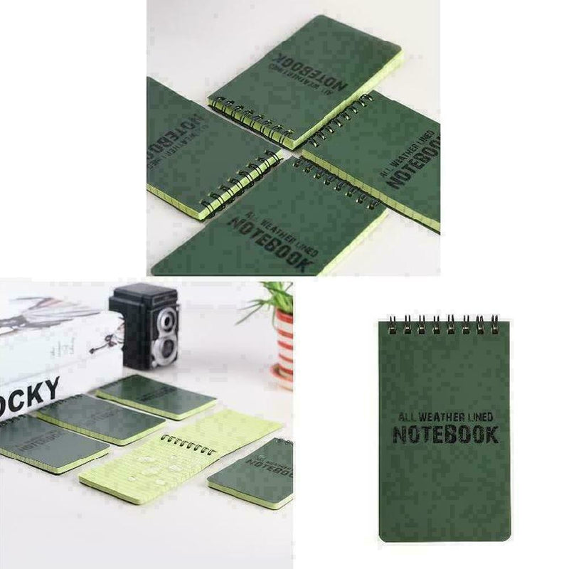 Pocket Flip Notepad Notebook 50 Pages 12.7x7.6cm Hardback Jotter T4A6