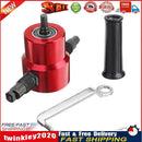 Metal Nibbler Metal Iron Sheet Cutter Drill Attachment Hand Tools w/Wrench Newly