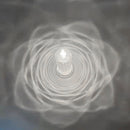 LED Electronic Candle Light Wedding Dinner Party Flameless Crystal Lamp (B)