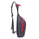 Chest Bag Outdoor Sport Travel Shoulder Sling Backpack Pouch(Red)