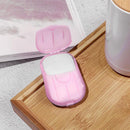 Portable Outdoor Travel Mini Soap Paper Washing Hand Bath Clean Scented Sheet~