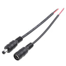 10pcs 5.5x2.1 DC Male/Female Plug Cable Connector for LED Strip Light (B) Newly