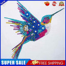 5D Diamond Painting Kit Hummingbird Partial Special Shape Drill DIY Mosaic