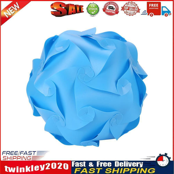 Modern Pendant Lights Bedroom Hanging Lamp Nordic Lampshade Holder (Blue) Newly