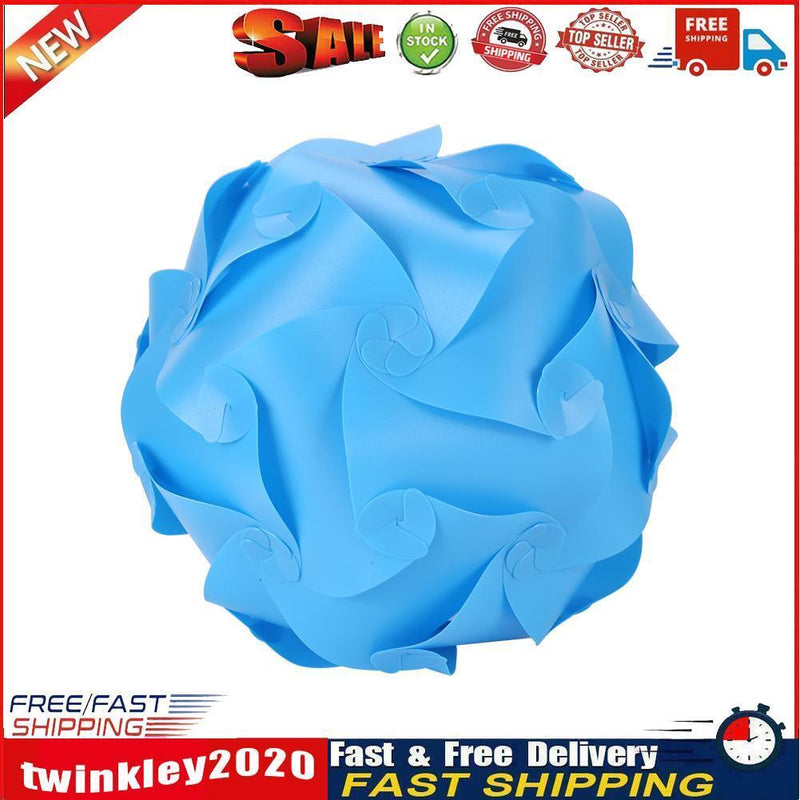 Modern Pendant Lights Bedroom Hanging Lamp Nordic Lampshade Holder (Blue) Newly