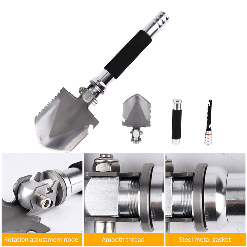 Folding Sapper Shovel - Mini Multifunctional Camping Survival Equipment Newly