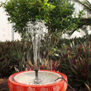 Solar Panel Kit Fountain Pool Pond Outdoor Garden Water Decor Submersible B7P0