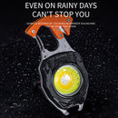 3 Gears Cob Work Lights Waterproof Rechargeable Flashlight Outdoor Camping Tool