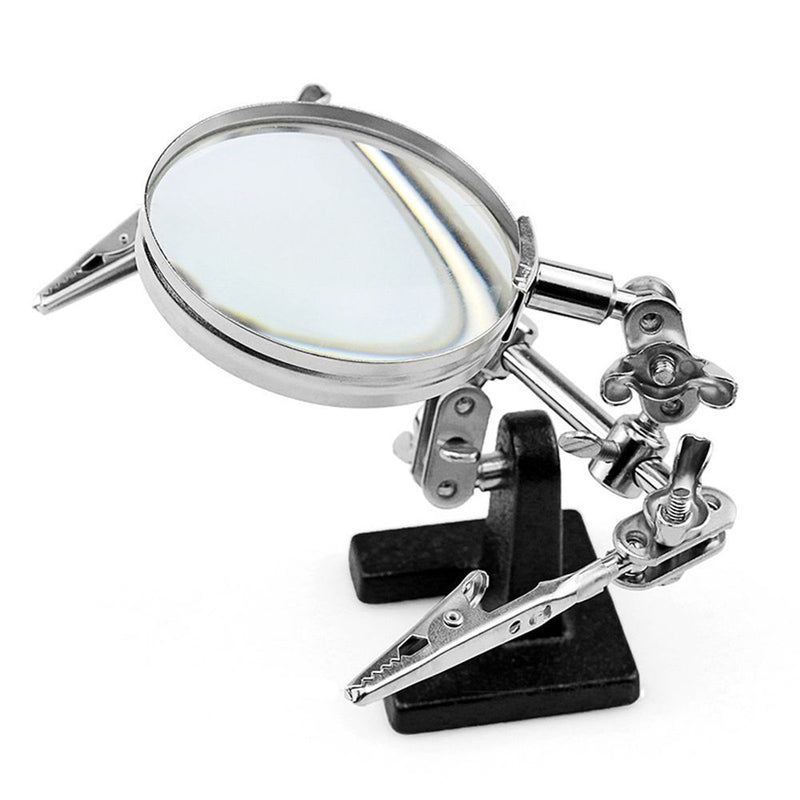 Electric Soldering Irons Magnifying Glass Welding Accessories Crocodile Clips