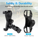 Phone Holders Black Bike Phone Holder Handlebar Cycling Cycling Handlebar