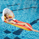 Water Floating Lounge Inflatable Sleeping Cushion for Summer Swimming Pool Relax