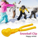 Love Shaped Snowball Maker Clip Kids Winter Snow Sand Mold Random (Yellow) Newly