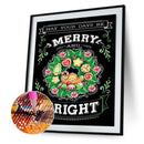 5D DIY Christmas Full Round Drill Mosaic Holiday Picture Diamond Painting Cra