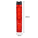 Fishing Box Rod Barrel Holder Pole Tube Stand Bracket for MEIHO Box (Red) Newly