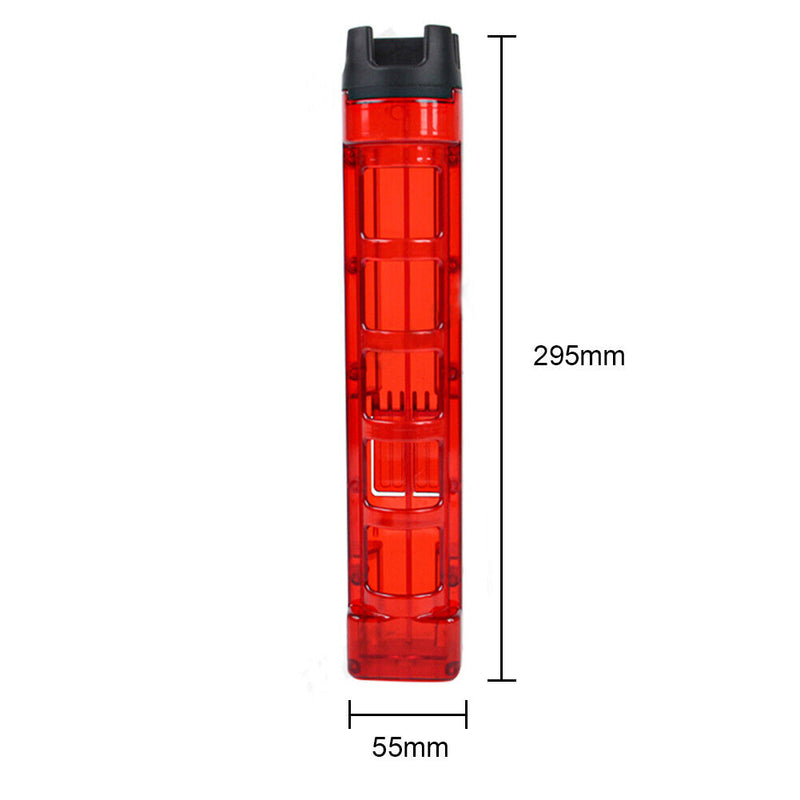 Fishing Box Rod Barrel Holder Pole Tube Stand Bracket for MEIHO Box (Red) Newly