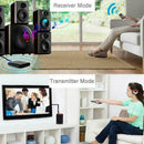 Bluetooth 5.0 Transmitter Receivers 2 In 1 Wireless 3.5mm Jack Adapters Aux Z7D9