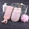 #A 3pcs/set Body Cleaning Brushes Skin Exfoliating Towel Bath Gloves Ball Supply