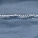 Thin Stretch Chair Covers Light Blue Elastic Seat Case Slipcovers (4pcs)