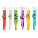 Metal Mini Musical Instrument Kazoo Mouth Flute Guitar Ukulele Accompaniment