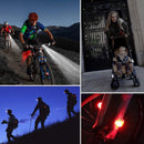 FuMeiJiaJiaJu Mountain Bike LED Headlights and Tail Lights