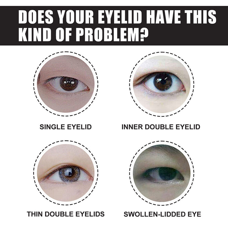 480pcs Invisible Double Eyelid Tape Self-Adhesive Waterproof Eyelid Stickers