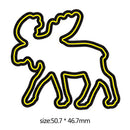 Festival Series Silence Seal Cutting Die DIY Stencils Scrapbooking Stamps Kits