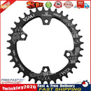 MTB Bike Chainring Bicycle Crankset Narrow Wide Chain 96BCD (Black 36T) Newly