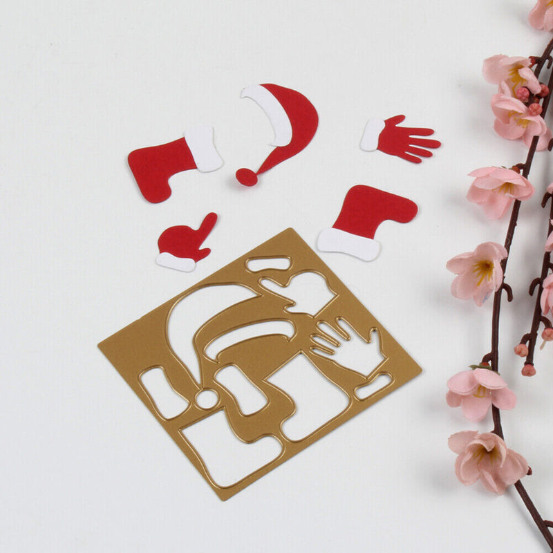 Christmas Clothes Set Metal Cutting Dies Stencils DIY Embossing Card Decor-19298