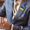 Ukrainian Flag Brooch Clothes Drop Oil Metal Pin Buckle Pin Badge Souvenir Newly
