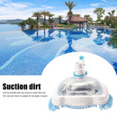 Pool Leaf Vacuum Head, Transparent Leaf Sucker Cleaner for Pond, Waterfall,