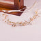 Women Floral Garland Flower Hairband Crystal Crown Headband Daisy Headwear