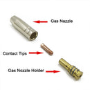 MIG MAG Welder Gas Nozzle Holder for 14AK Contact Tip Holder Connecting Rods