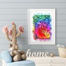 Diamond Painting Colored Butterflies Full Round Drill Picture of Rhinestone K
