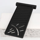 Woodworking Scribe Mark Line Gauge Cross-Out Carpenter Angle Ruler (Black) Newly