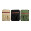 Fishing Chair Armrest Bag Hanging Storage Pouch for Outdoor Camping (Black)