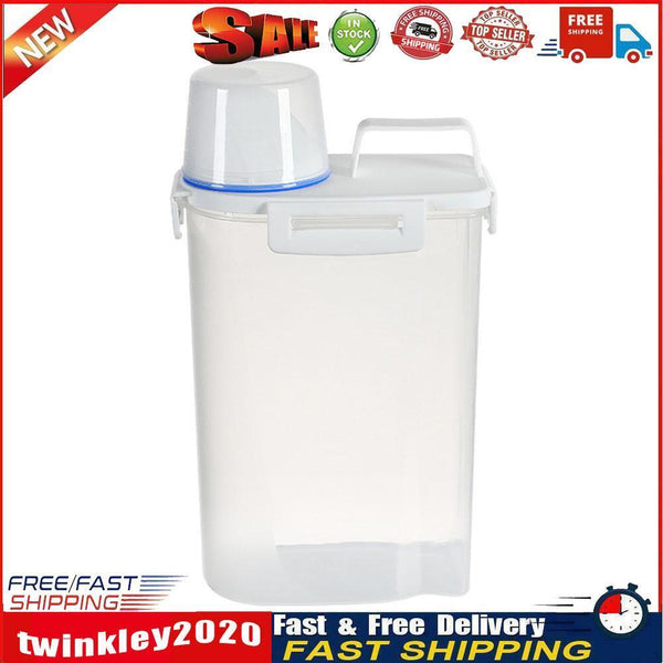 Rice Grain Storage Box Sealed Jar Can Moisture-proof Food Bucket Container Newly