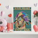 Colorful Horse Oil Paint by Numbers Hand Painted Frameless Picture Home Ornament
