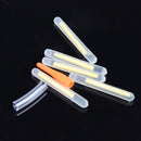 50Pcs 3*25mm Fluorescent Chemical Glow Sticks Green Lightstick for Fishing