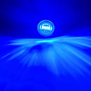 5pcs 12V-24V 3 SMD LEDs Trailer Side Marker Lights Clearance Light (Blue) Newly