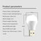 USB Night Bulb Portable Small Book Lamps LED Reading Light (Warm Light) Newly