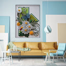 5D Diamond Painting DIY Butterfly flowers Full Round Drill Rhinestone Kit