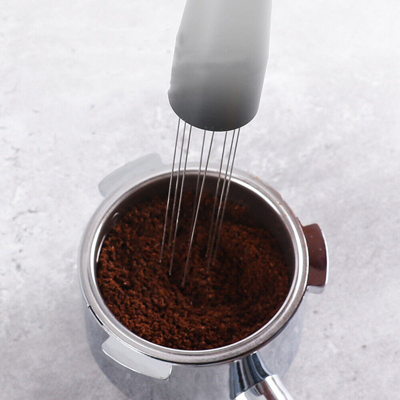 Stainless Steel Coffee Powder Tamper Distributor Coffee Stirrer Stirring To