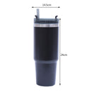 #A 900ml Beer Cups Thermal Mug Stainless Steel Thermos Bottle for Tea Leakproof