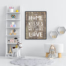Letters Drawing Frameless DIY Oil Paint by Numbers Canvas Home Decoration