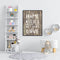 Letters Drawing Frameless DIY Oil Paint by Numbers Canvas Home Decoration