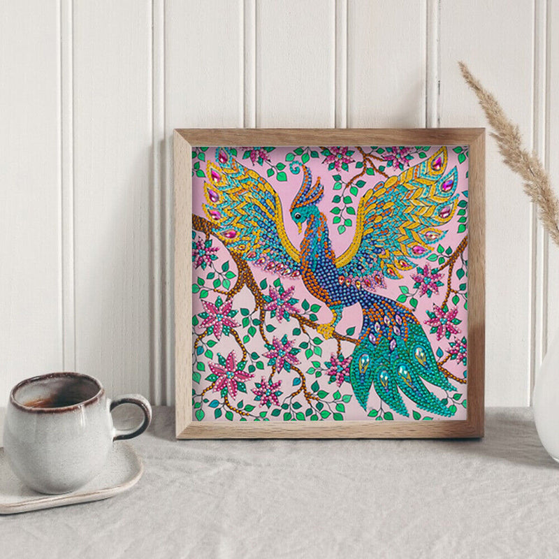 Diamond Painting 5D DIY Bird Partial Special Drill Rhinestone Kit (UP110)